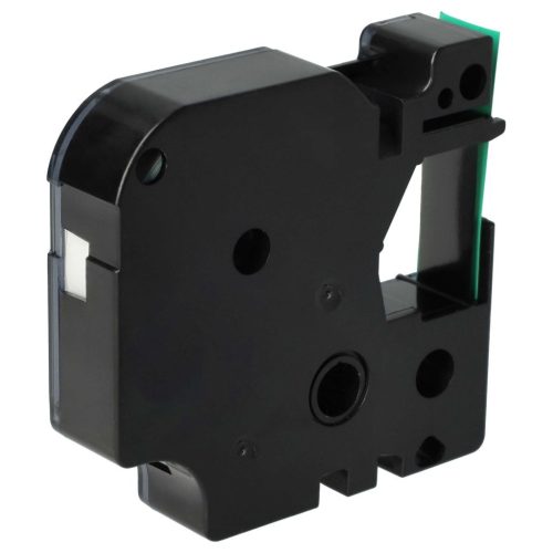 VHBW Dymo D1 Label Tape, 45019, 12mm, Black-Green