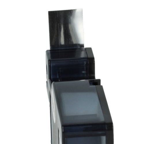 VHBW Dymo D1 Label Tape 45022, 12 mm, Black-Silver