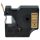 VHBW Dymo 45023 D1 Label Tape - 12 mm, Black-Gold