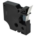 VHBW Dymo 45023 D1 Label Tape - 12 mm, Black-Gold