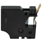 VHBW Dymo 45023 D1 Label Tape - 12 mm, Black-Gold