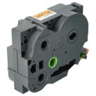 VHBW Brother TZ-B51, TZE-B51 Label Tape - 24 mm, Black-Neon Orange