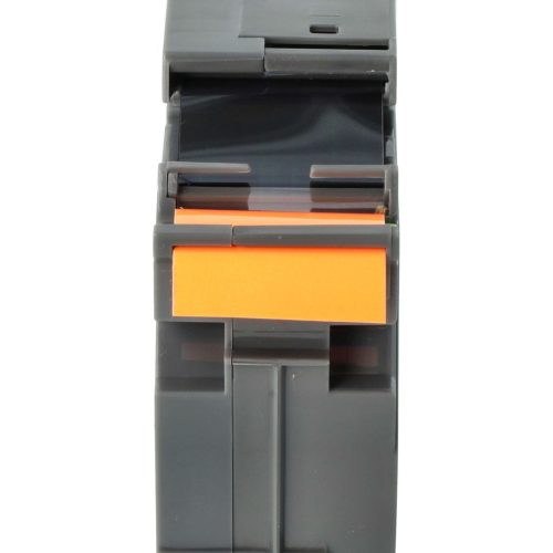 VHBW Brother TZ-B51, TZE-B51 Label Tape - 24 mm, Black-Neon Orange