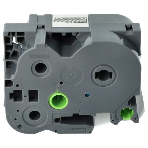 VHBW Brother TZE-165, TZ-165 Címkeszalag - 36 mm, Fehér-Átlátszó