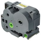 VHBW Brother TZ-FX661, TZE-FX661 Címkeszalag - 36 mm, Fekete-Sárga, Rugalmas