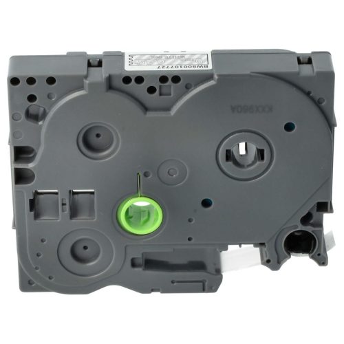 VHBW Brother TZE-125 Label Tape, 9 mm, White-Clear