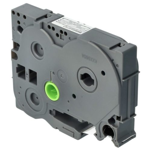 VHBW Brother TZE-125 Label Tape, 9 mm, White-Clear