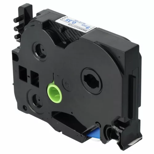 VHBW Brother TZE-223 Label Tape - 9 mm, Blue-White