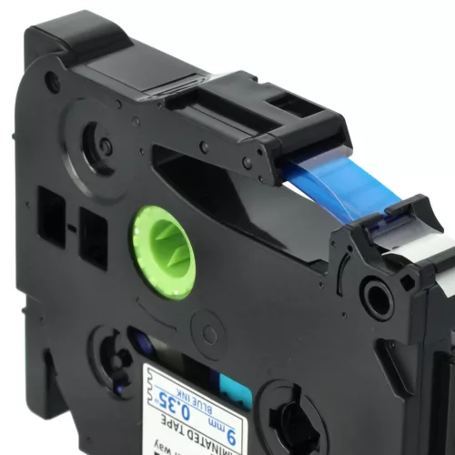 VHBW Brother TZE-223 Label Tape - 9 mm, Blue-White