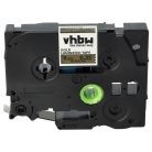 VHBW Brother TZE-821 Label Tape - 9 mm, Black-Gold