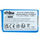 VHBW GPS Akku Garmin 361-00056-01 - 1100 mAh 3,7 V Li-Ion