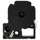 VHBW Epson LC-4WBN Etikettenband - 12 mm, Schwarz-Weiß