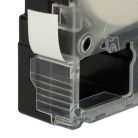 VHBW Epson LC-4WBN Etikettenband - 12 mm, Schwarz-Weiß