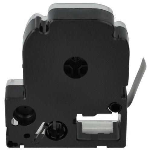 VHBW Epson LC-4BWV Etikettenband - 12 mm, Weiß-Schwarz