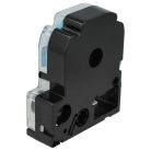 VHBW Epson LC-4LBP Etikettenband - 12mm, Schwarz-Blau