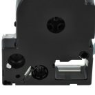 VHBW Epson LC-4LBP Etikettenband - 12mm, Schwarz-Blau