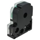 VHBW Epson LC-4GBP Etikettenband, 12 mm, Schwarz-Grün