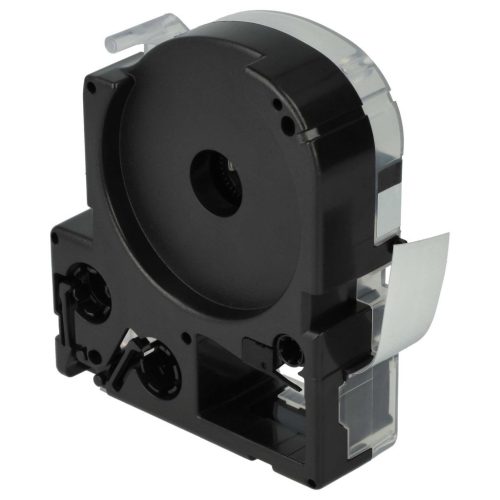 VHBW Epson LC-4SBM Label Tape, 12mm, Black-Silver