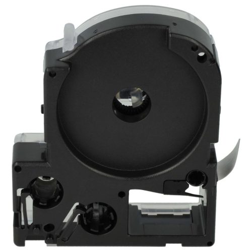 VHBW Epson LC-4SBM Label Tape, 12mm, Black-Silver