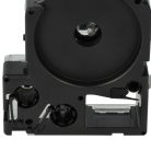 VHBW Epson LC-4SBM Label Tape, 12mm, Black-Silver