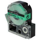 VHBW Epson LC-5GBP Label Tape, 18 mm, Black-Green