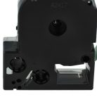 VHBW Epson LC-5GBP Label Tape, 18 mm, Black-Green