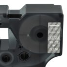 VHBW Dymo D1 Label Tape, 53720, 24 mm, White-Clear