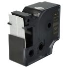 VHBW Dymo 53724, D1 Címkeszalag - 24 mm, Arany-Fekete