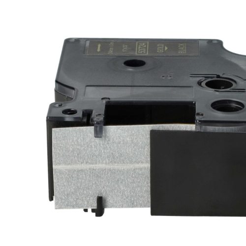 VHBW Dymo 53724, D1 Címkeszalag - 24 mm, Arany-Fekete
