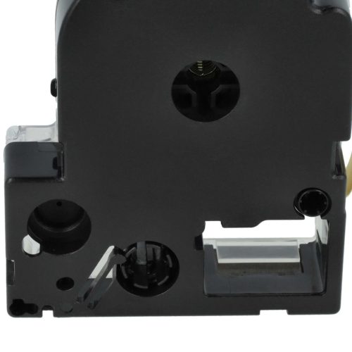 VHBW Epson LC-3YBW Etikettenband - 9 mm, Schwarz-Gelb