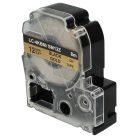 VHBW Epson LC-4KBM Etikettenband - 12 mm, Schwarz-Gold