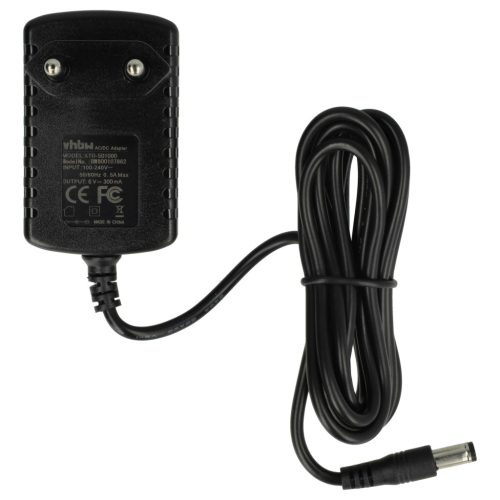 VHBW Hálózati adapter EA-28A, SH-MX15W Sharp számológéphez - 6 V / 0,3 A