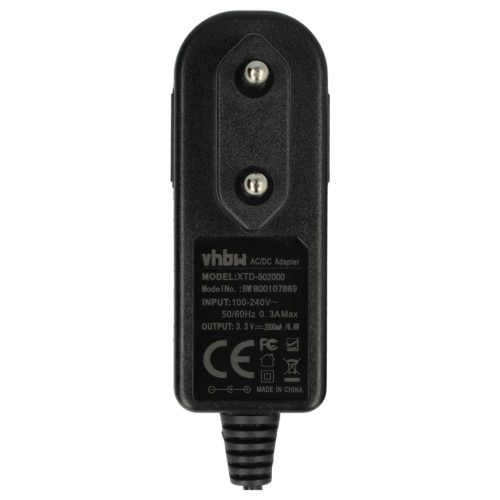 VHBW Hálózati adapter S(6024HW5SW) Beco óratartóhoz - 9,3 cm