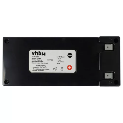 VHBW Stiga Battery 1126-9138-01, 1126-9174-01, 1126-9105-01 - 6900 mAh 25.2 V Li-ion