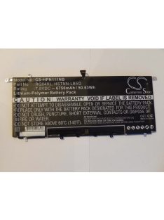   Notebook akkumulátor  HP 734998-001, 734746-421, 734746-221 - 6750 mAh 7,5 V Li-polimer, fekete