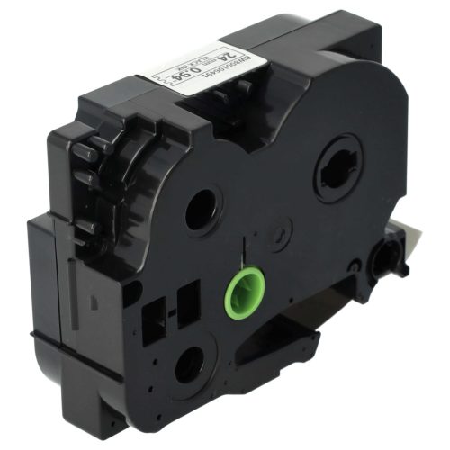 VHBW Etikettenband Brother TZ-251, TZE-251 - 24 mm Schwarz-Weiß