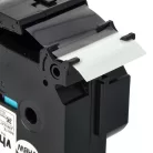 VHBW Label Tape Brother TZ-261, TZE-261 - 36 mm Black-White