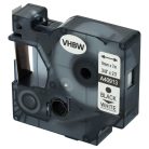 VHBW Label Tape Dymo S0720680, 40913, D1 - 9 mm Black/White