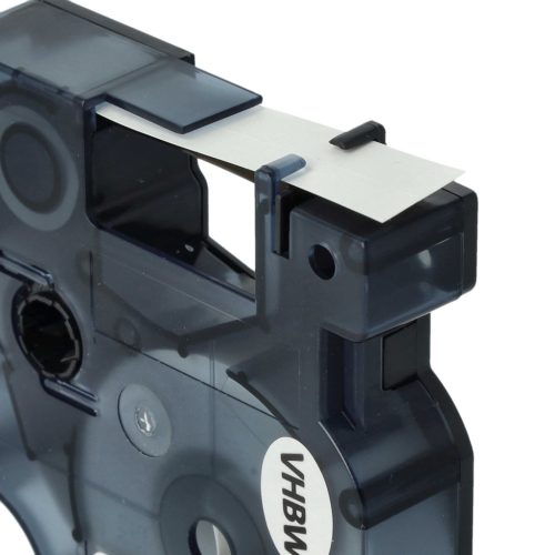 VHBW Label Tape Dymo S0720530, D1 - 12 mm Black-White