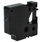 VHBW Label Tape Dymo D1, 43613 - 6 mm Black on White