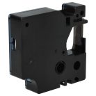 VHBW Label Tape Dymo D1, 43613 - 6 mm Black/White