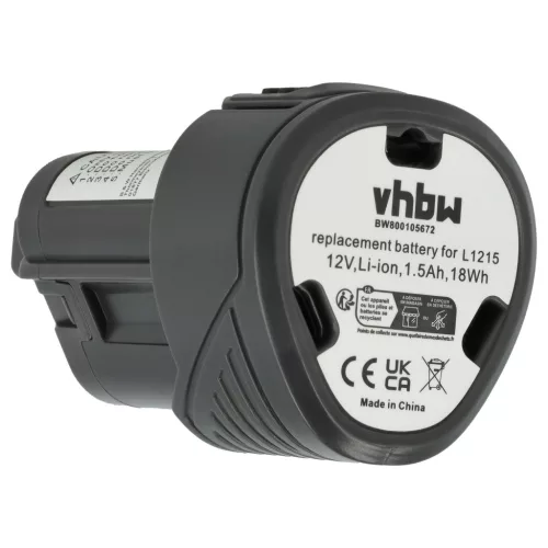 VHBW Electric Tool Battery AEG 4932352824, 584932, 4932, 3520, 3526 - 1500 mAh 12 V Li-Ion
