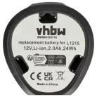 VHBW Electric Tool Battery AEG 4932352824, 584932, 4932, 3520, 3526 - 2000 mAh 12 V Li-Ion