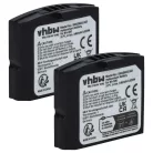 VHBW Drahtloser Kopfhörer Akku BA300, BA-300, 500898, 523306 - 140 mAh 3,7 V Li-Polymer