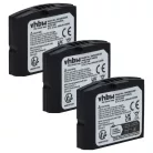 VHBW Drahtloser Kopfhörer Akku BA300, BA-300, 500898, 523306 - 140 mAh 3,7 V Li-Polymer