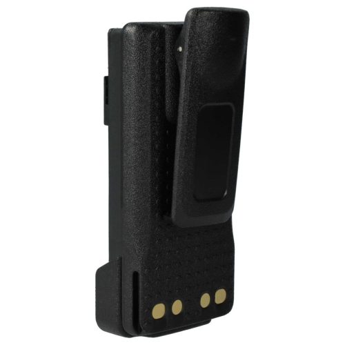 VHBW Motorola PMNN4406BR, PMNN4406, PMNN4409 Radioakku - 2200 mAh 7,4 V Li-Ion + Gürtelclip