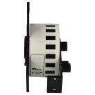 VHBW Brother DK-22211 Label, 29 mm x 15.24 m + Holder