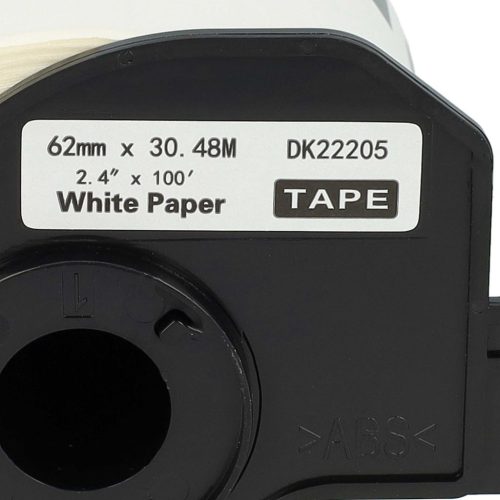 VHBW Brother DK-22205 Labeller - 62mm x 30.48m