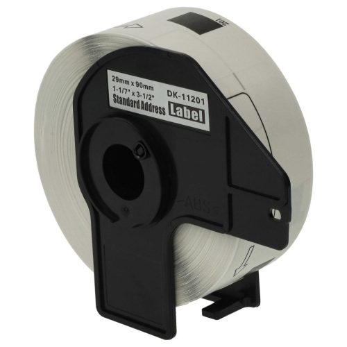 VHBW Brother DK-11201 Label, 29 mm x 90 mm + Holder