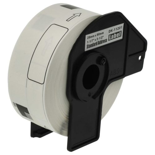 VHBW Brother DK-11201 Label, 29 mm x 90 mm + Holder